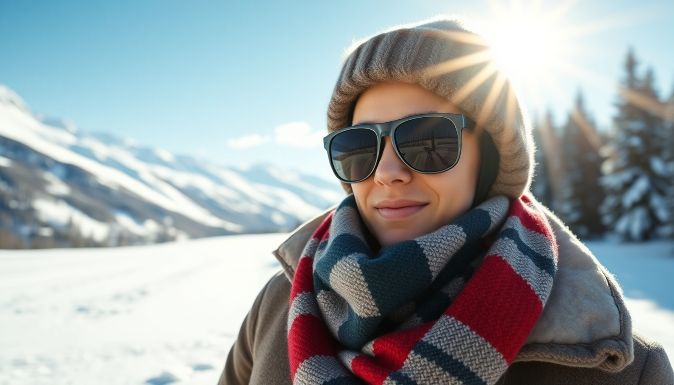 Faut-il Porter des Lunettes de Soleil en Hiver ?